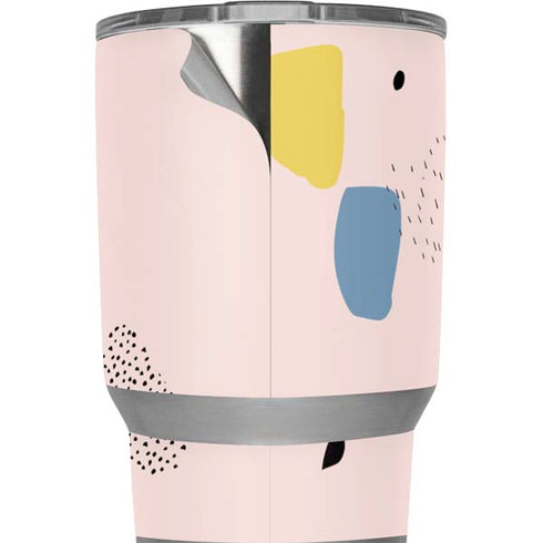 Pastel Polka Dot Yeti 20oz Tumbler Skin