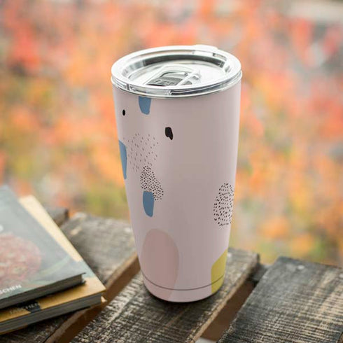 Pastel Polka Dot Yeti 20oz Tumbler Skin