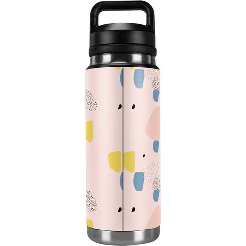 Pastel Polka Dot YETI Rambler 26oz Bottle Skin