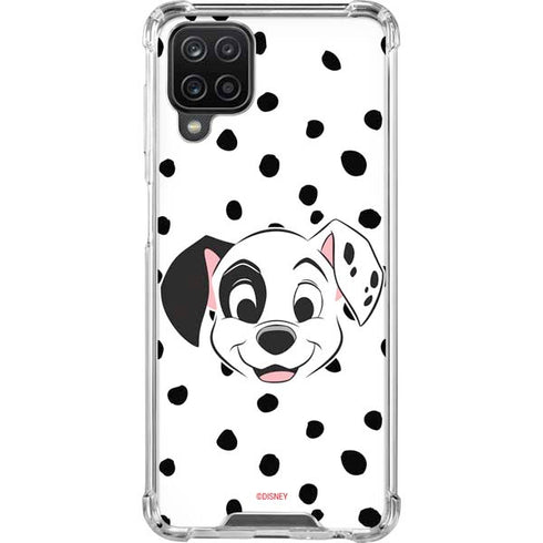 Disney 101 Dalmatians Patch Portrait Galaxy A12 Clear Case
