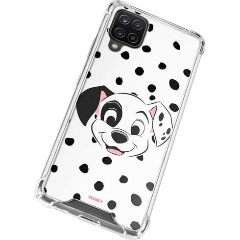 Disney 101 Dalmatians Patch Portrait Galaxy A12 Clear Case