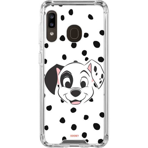 Disney 101 Dalmatians Patch Portrait Galaxy A30 Clear Case