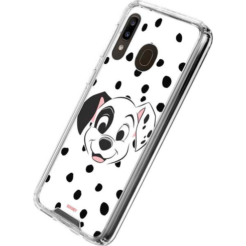 Disney 101 Dalmatians Patch Portrait Galaxy A30 Clear Case