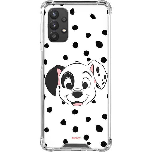 Disney 101 Dalmatians Patch Portrait Galaxy A32 5G Clear Case