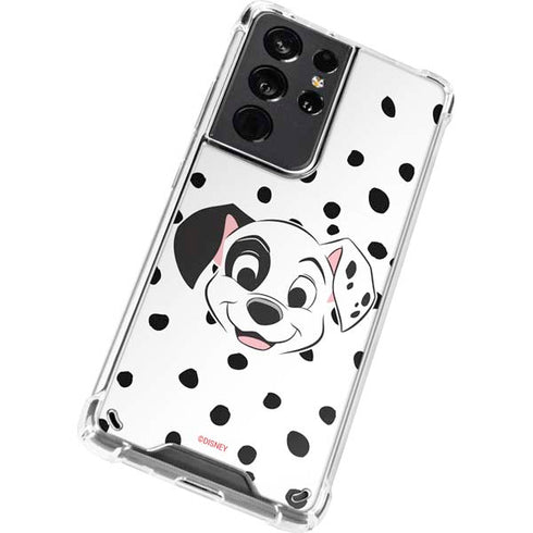 Disney 101 Dalmatians Patch Portrait Galaxy S21 Ultra 5G Clear Case