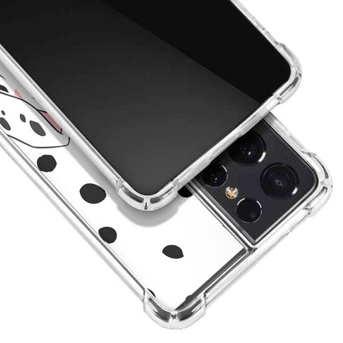 Disney 101 Dalmatians Patch Portrait Galaxy S21 Ultra 5G Clear Case