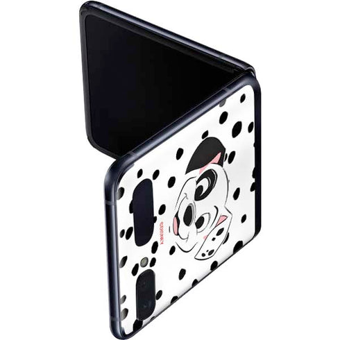 Disney 101 Dalmatians Patch Portrait Galaxy Z Flip Skin