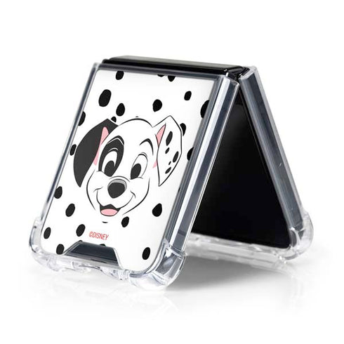 Disney 101 Dalmatians Patch Portrait Galaxy Z Flip5 5G Clear Case