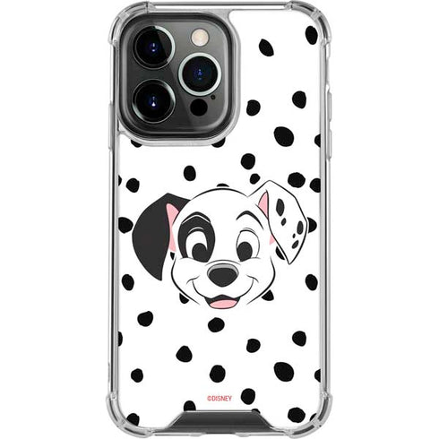 Disney 101 Dalmatians Patch Portrait iPhone 14 Pro Clear Case