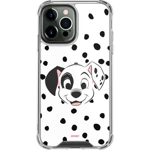 Disney 101 Dalmatians Patch Portrait iPhone 14 Pro Max Clear Case
