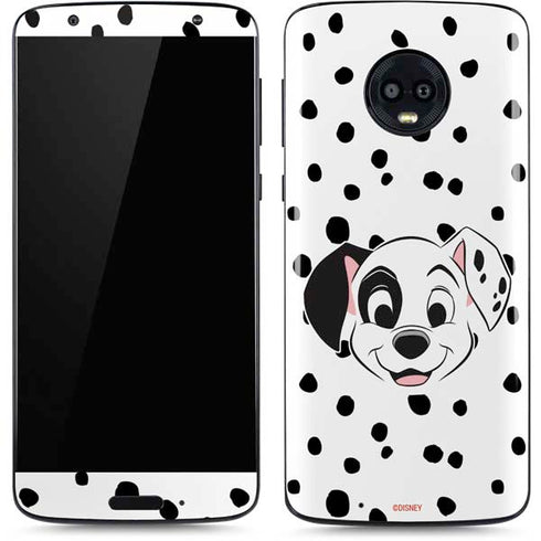Disney 101 Dalmatians Patch Portrait Moto G6 Skin