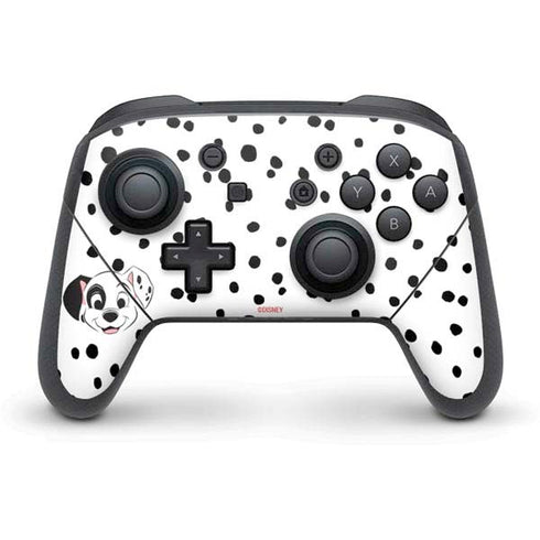 Disney 101 Dalmatians Patch Portrait Nintendo Switch Pro Controller Skin