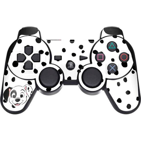 Disney 101 Dalmatians Patch Portrait PS3 Dual Shock wireless controller Skin