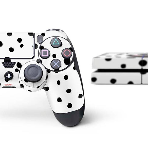 Disney 101 Dalmatians Patch Portrait PS4 Console and Controller Bundle Skin