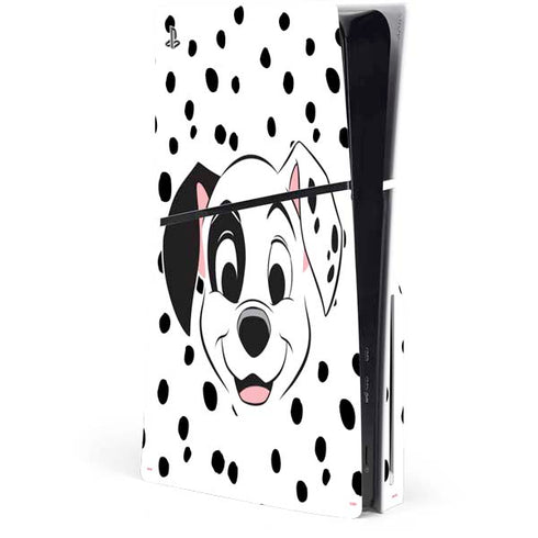 Disney 101 Dalmatians Patch Portrait PS5 Slim Disk Console Skin