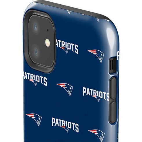 NFL New England Patriots Blitz Series iPhone 11 Impact Case