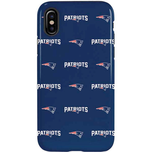 NFL New England Patriots Blitz Series iPhone X Pro Case