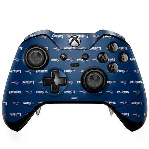 NFL New England Patriots Blitz Series Xbox One Elite Controller Skin