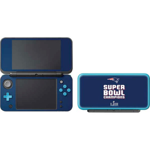 NFL Patriots Super Bowl LIII Champions Nintendo 2DS XL (2017) Skin