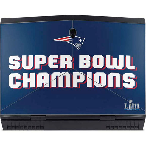 NFL Patriots Super Bowl LIII Champions Dell Alienware Skin