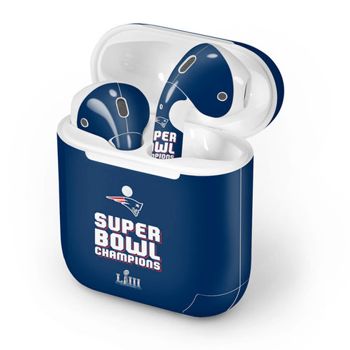 NFL Patriots Super Bowl LIII Champions Apple AirPods 2 Skin