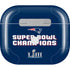 NFL Patriots Super Bowl LIII Champions Apple AirPods (3rd Gen 2021) Skin