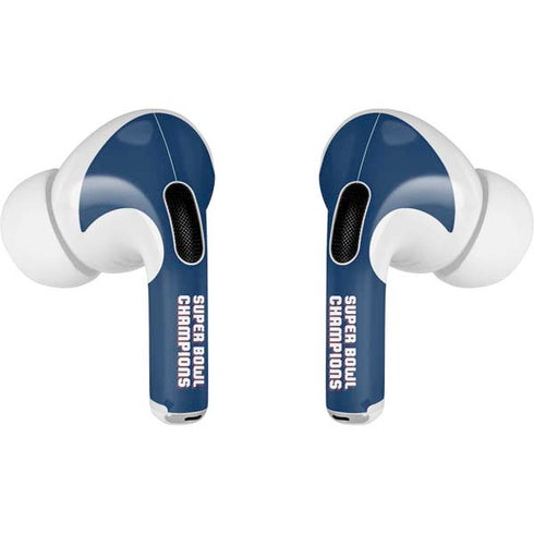 NFL Patriots Super Bowl LIII Champions Apple AirPods Pro Skin