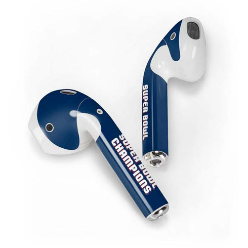 NFL Patriots Super Bowl LIII Champions Apple AirPods Skin