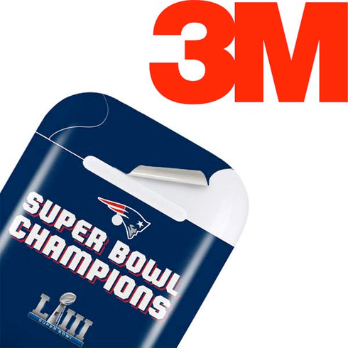 NFL Patriots Super Bowl LIII Champions Apple AirPods Skin