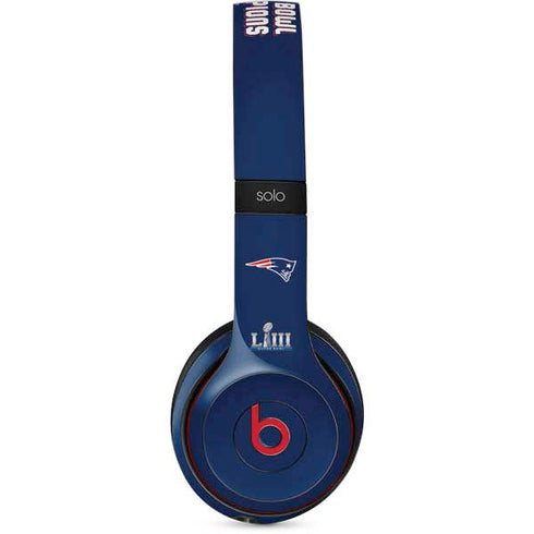 NFL Patriots Super Bowl LIII Champions Beats Solo 2 Wireless Skin