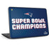 NFL Patriots Super Bowl LIII Champions HP Chromebook Skin