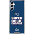 NFL Patriots Super Bowl LIII Champions Galaxy A14 5G Clear Case