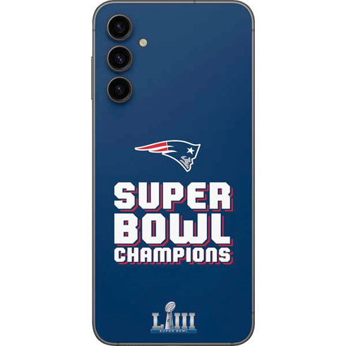 NFL Patriots Super Bowl LIII Champions Galaxy A14 5G Skin