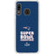 NFL Patriots Super Bowl LIII Champions Galaxy A20 Clear Case