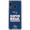 NFL Patriots Super Bowl LIII Champions Galaxy A30 Clear Case