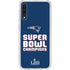 NFL Patriots Super Bowl LIII Champions Galaxy A50 Clear Case