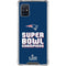 NFL Patriots Super Bowl LIII Champions Galaxy A51 5G Clear Case