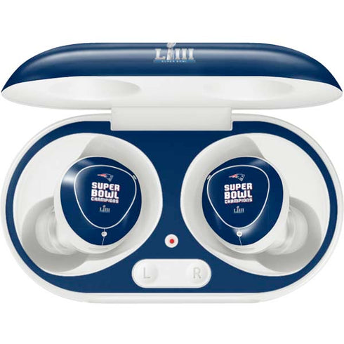 NFL Patriots Super Bowl LIII Champions Galaxy Buds Plus Skin