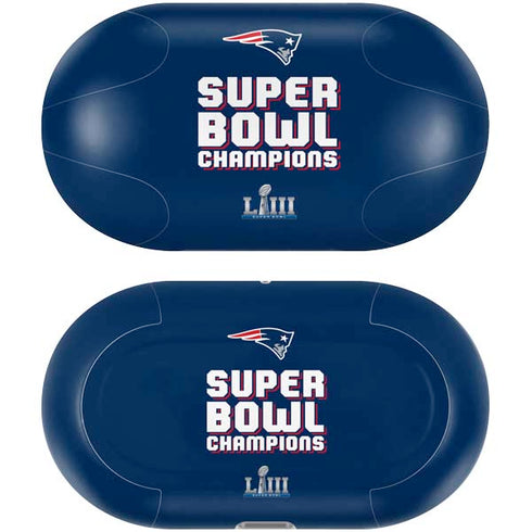 NFL Patriots Super Bowl LIII Champions Galaxy Buds Plus Skin