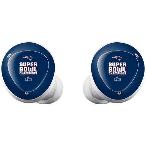 NFL Patriots Super Bowl LIII Champions Galaxy Buds Plus Skin