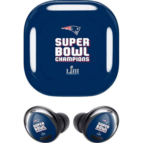 NFL Patriots Super Bowl LIII Champions Galaxy Buds Pro Skin