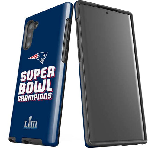 NFL Patriots Super Bowl LIII Champions Galaxy Note 10 Pro Case