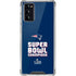 NFL Patriots Super Bowl LIII Champions Galaxy Note20 5G Clear Case