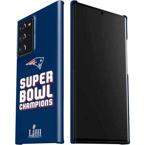 NFL Patriots Super Bowl LIII Champions Galaxy Note20 Ultra 5G Lite Case