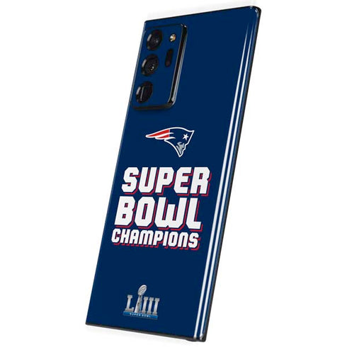 NFL Patriots Super Bowl LIII Champions Galaxy Note20 Ultra 5G Skin