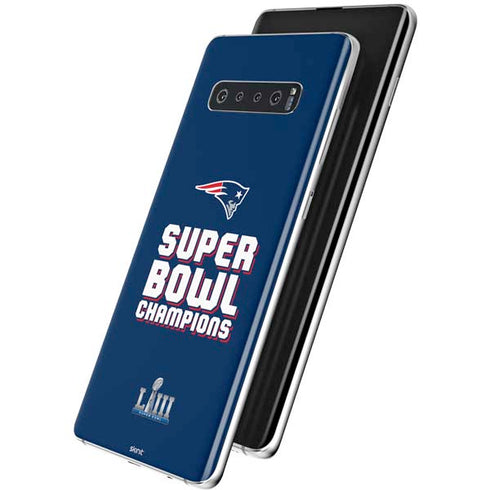 NFL Patriots Super Bowl LIII Champions Galaxy S10 Plus Skin