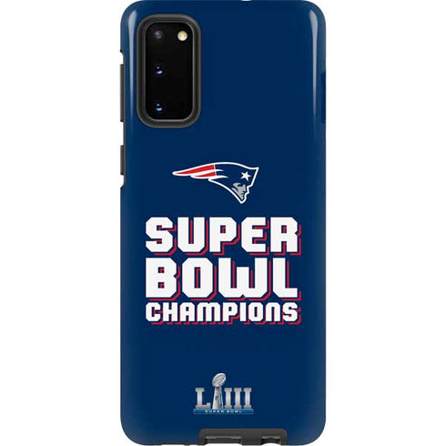 NFL Patriots Super Bowl LIII Champions Galaxy S20 Pro Case