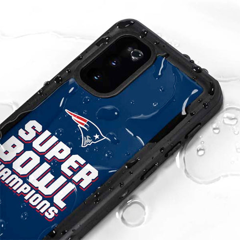 NFL Patriots Super Bowl LIII Champions Galaxy S20 Waterproof Case