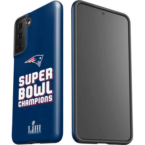 NFL Patriots Super Bowl LIII Champions Galaxy S21 Plus 5G Pro Case