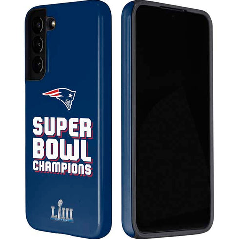 NFL Patriots Super Bowl LIII Champions Galaxy S22 Pro Case